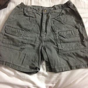 White sierra cargo short size 32